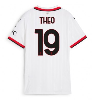 AC Milan Theo Hernandez #19 Bortatröja Dam 2024-25 Kortärmad